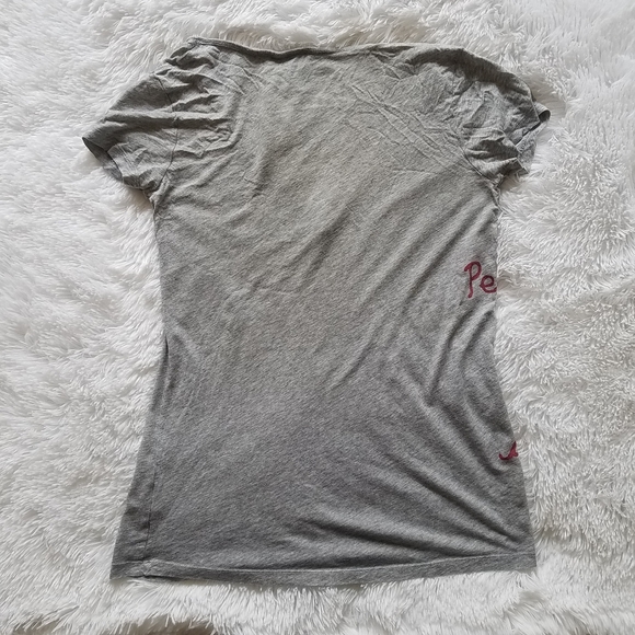 Small Ladies V Neck Graphic Tee - Picture 5 of 7